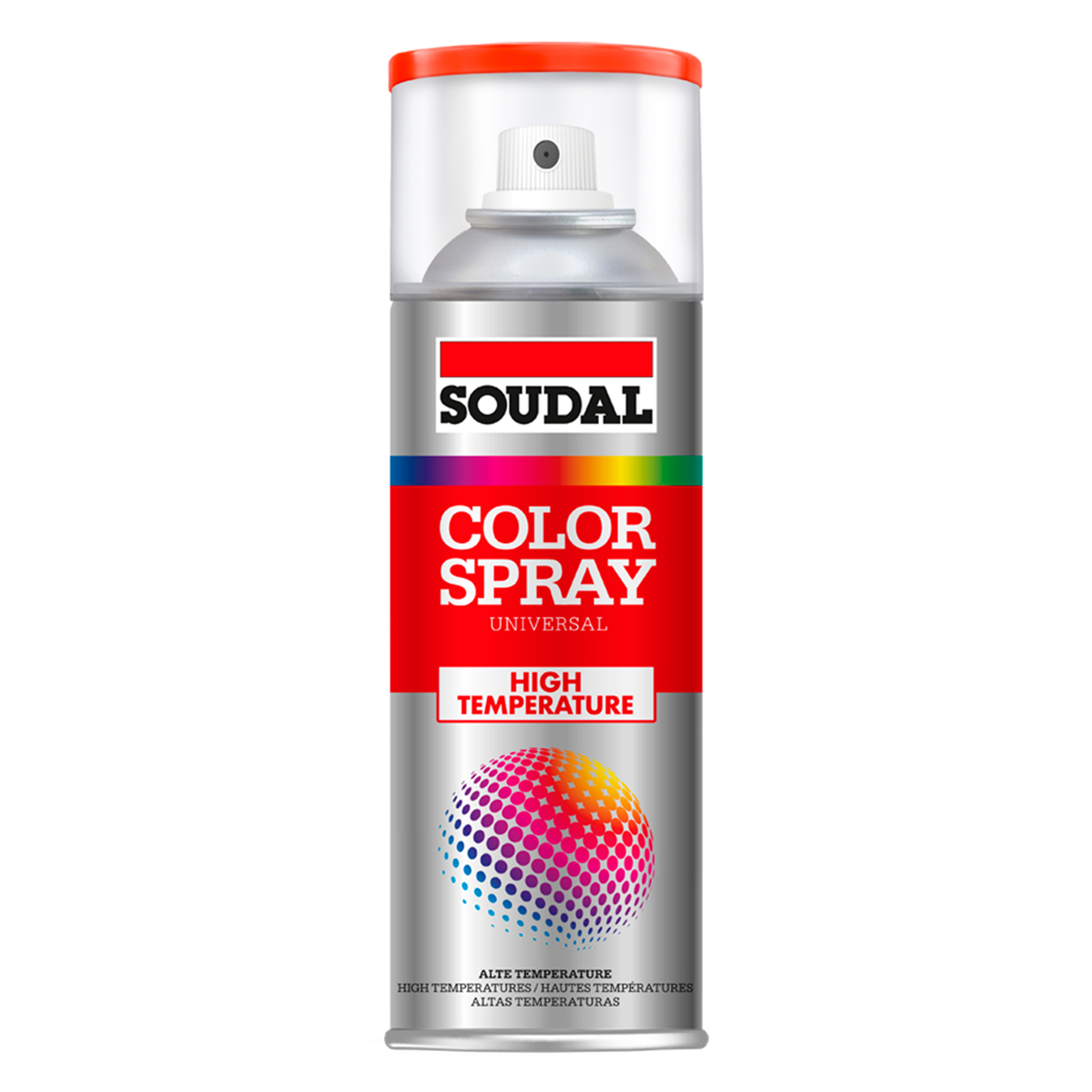 Spray Altas Temperaturas Cinza 400 ML SOUDAL