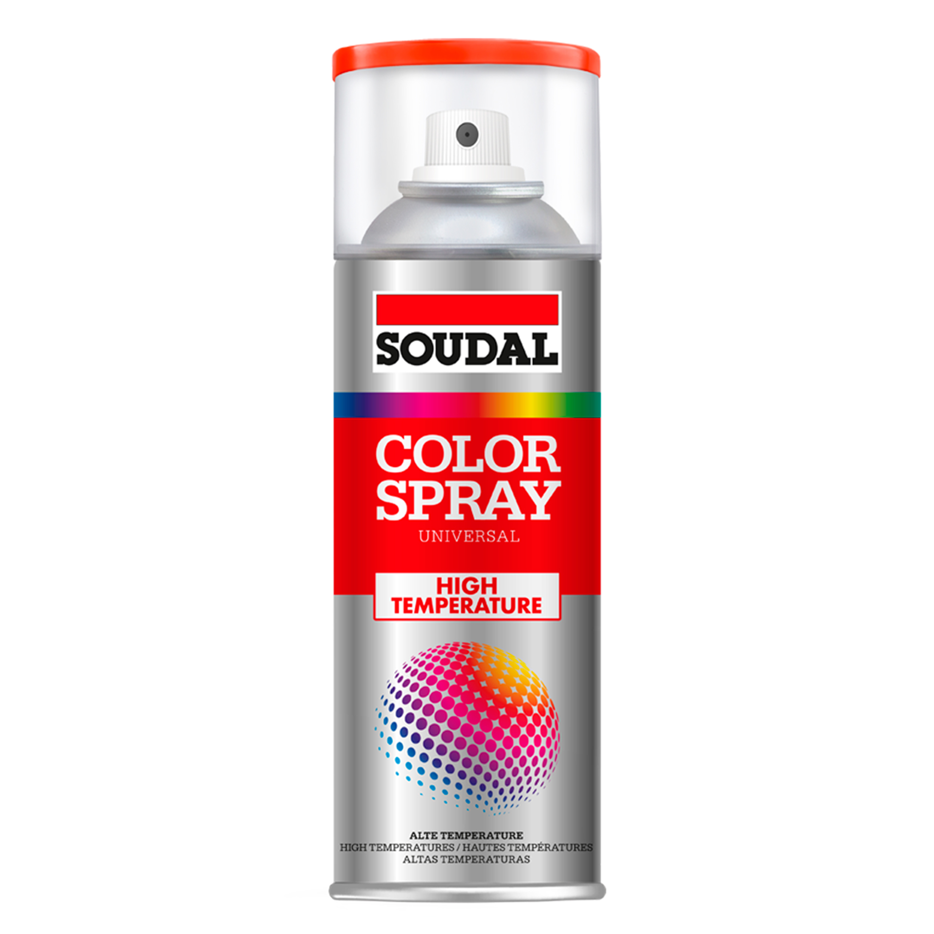 Spray Altas Temperaturas Alúmiio 400 ML SOUDAL