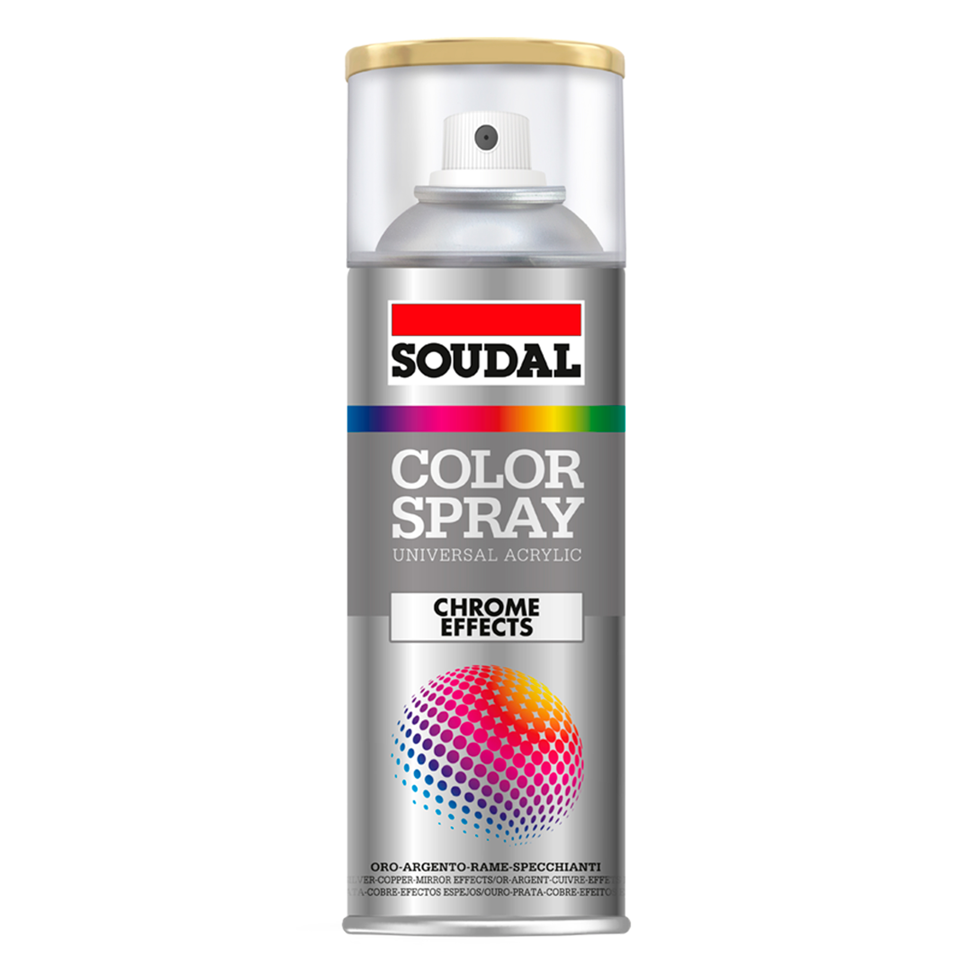 Spray Chrome Effects Ouro Vermelho 400 ML SOUDAL