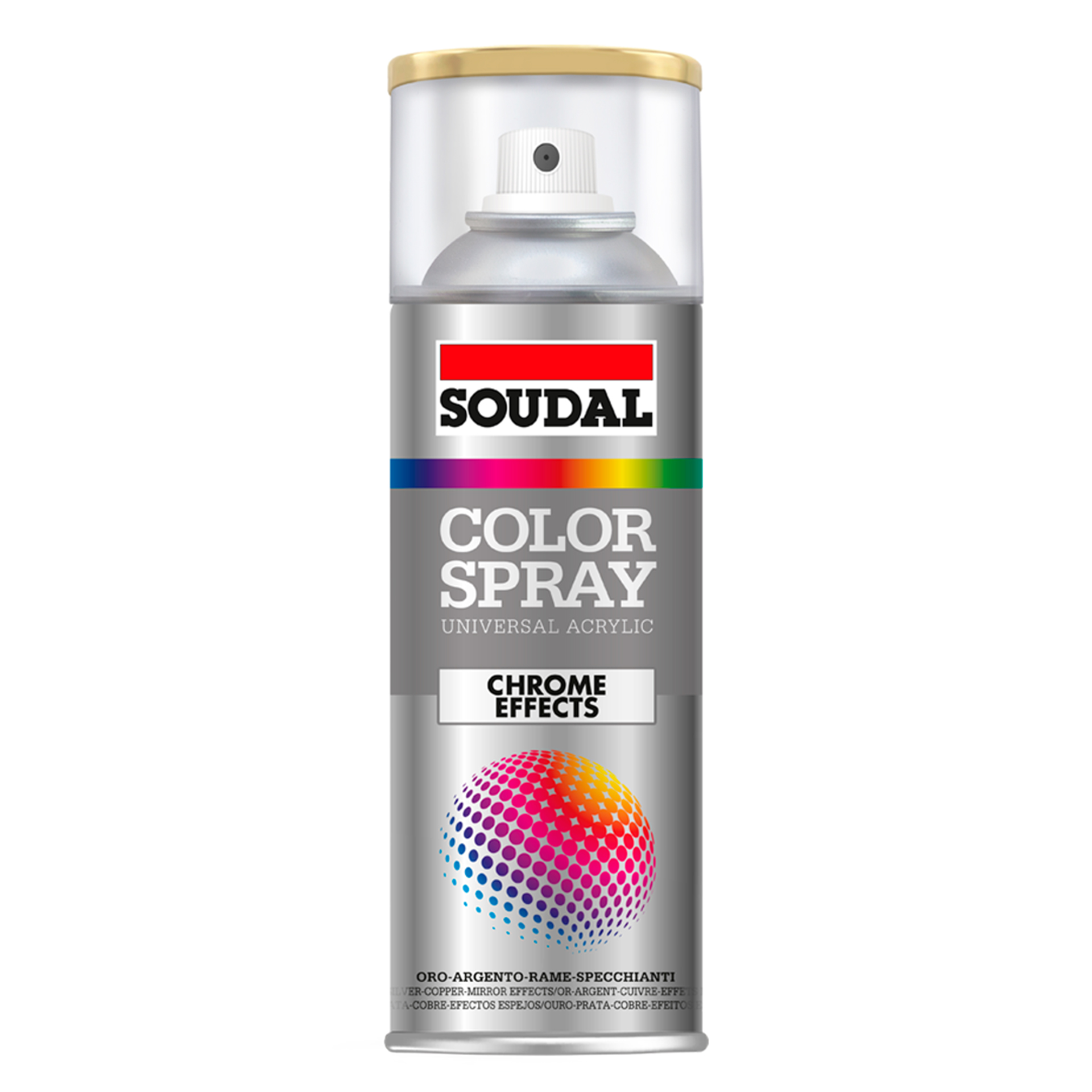 Spray Chrome Effects Prata Espelho 400 ML SOUDAL