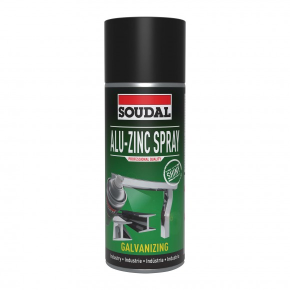 Srpray Zinco Brilhante Galvanizar 400 ML SOUDAL
