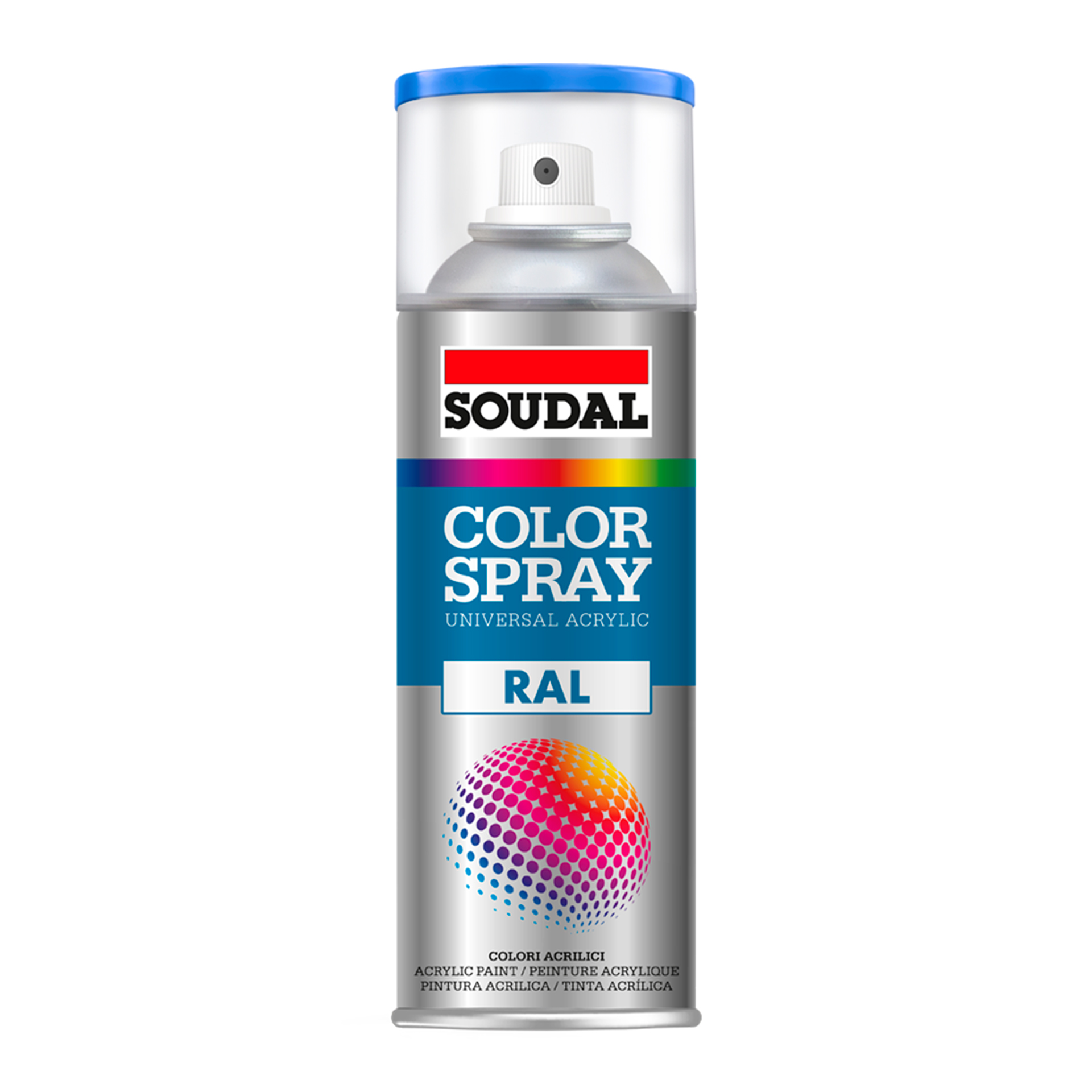 Spray Pintura Preto Escuro Brilhane 400 ML SOUDAL