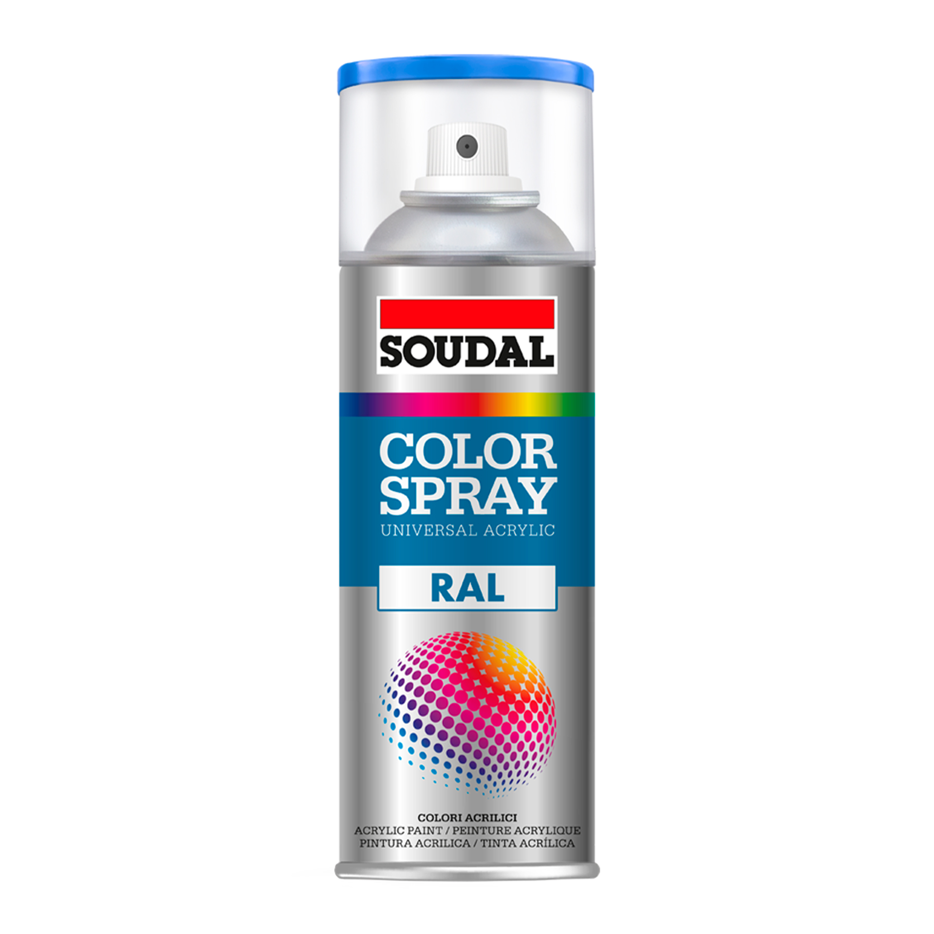 Spray Pintura Preto Escuro Mate 400 ML SOUDAL