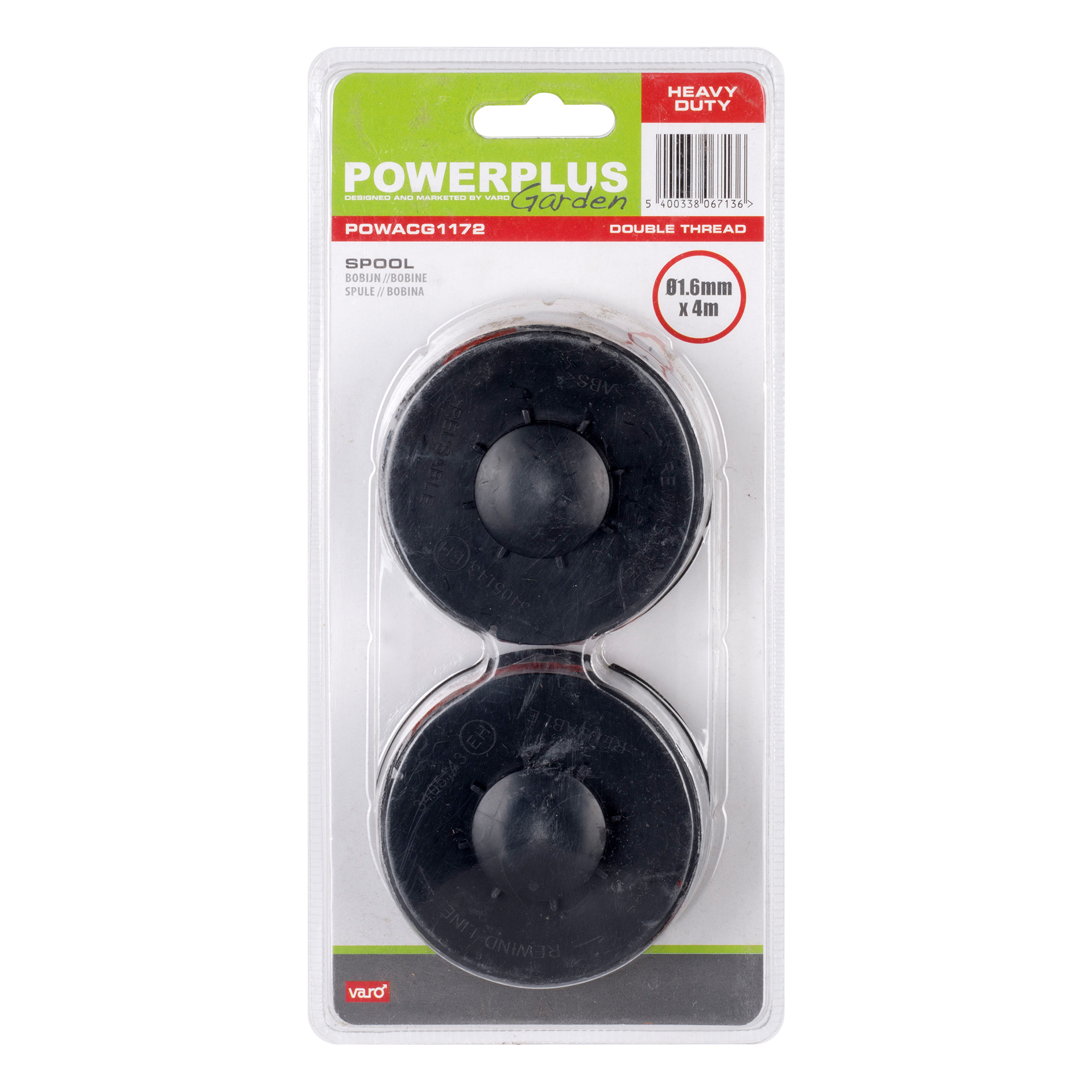 Bobine Com Fio Para Aparador 600 W POWERPLUS