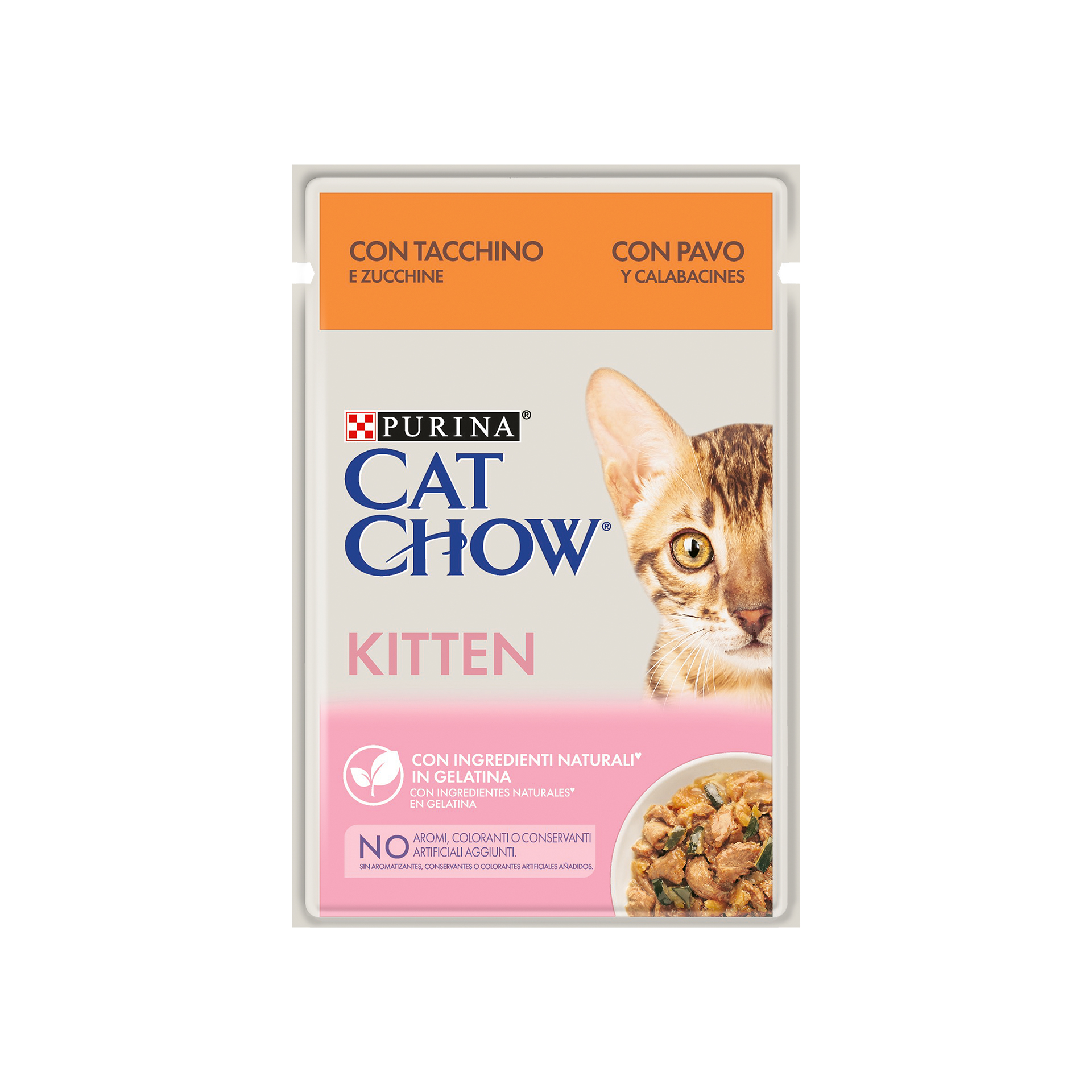 Alimento Húmido Para Gatinho Perú 85 G CATCHOW