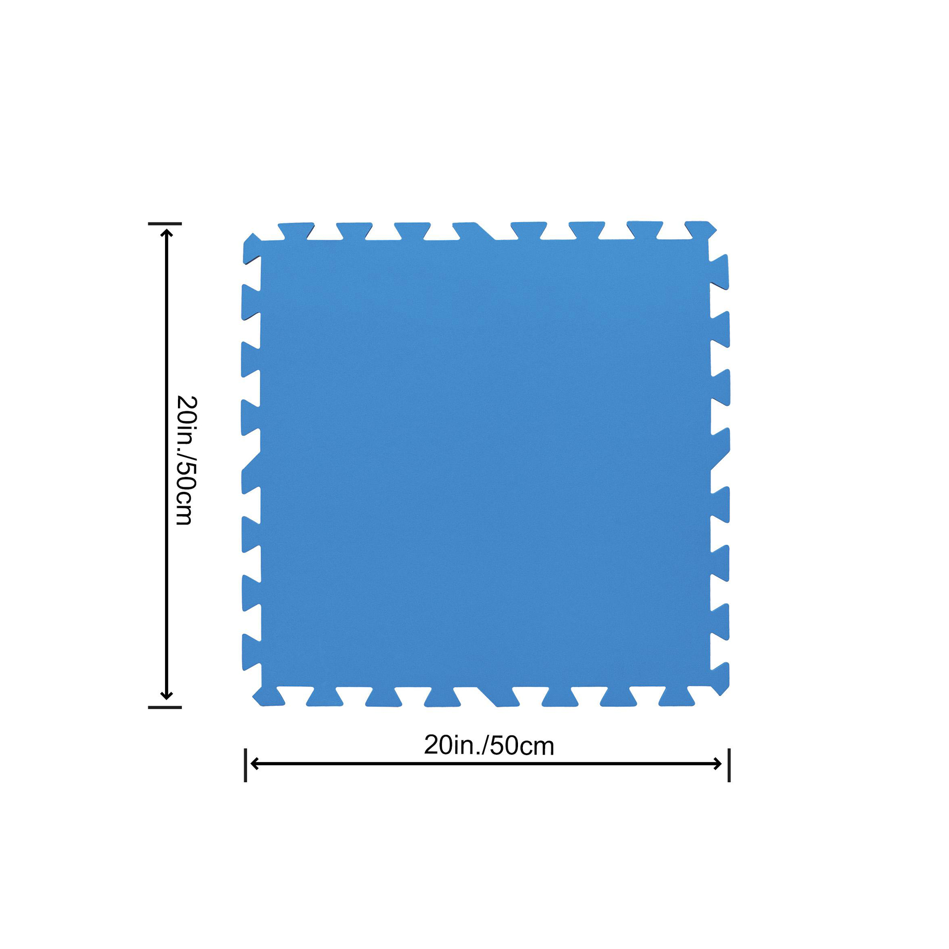 Protetor Solo Piscina 50X50 CM 9 UN BESTWAY