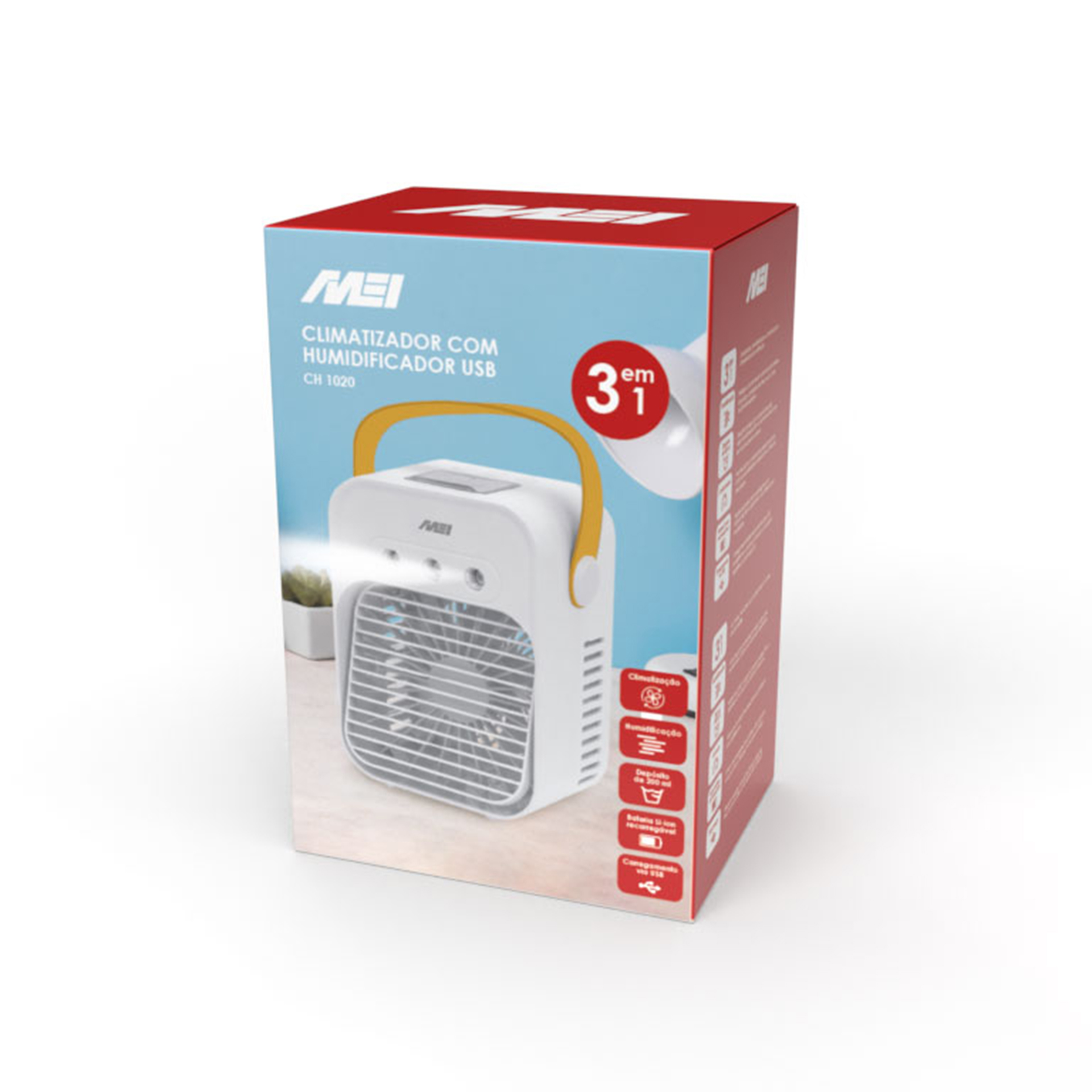 Climatizador Humidificador USB MEI