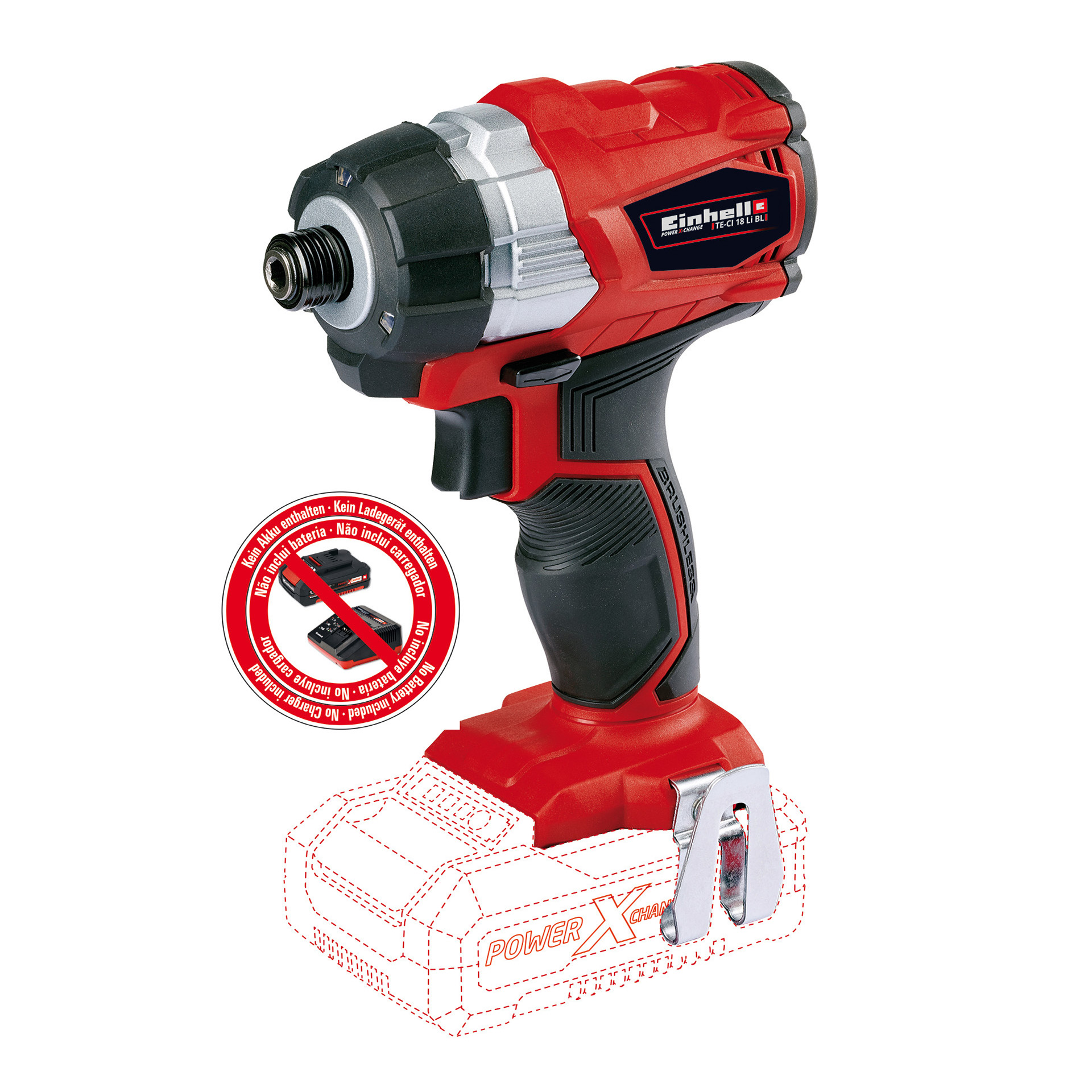 Aparafusadora Impacto Sem Fio TE-CI EINHELL