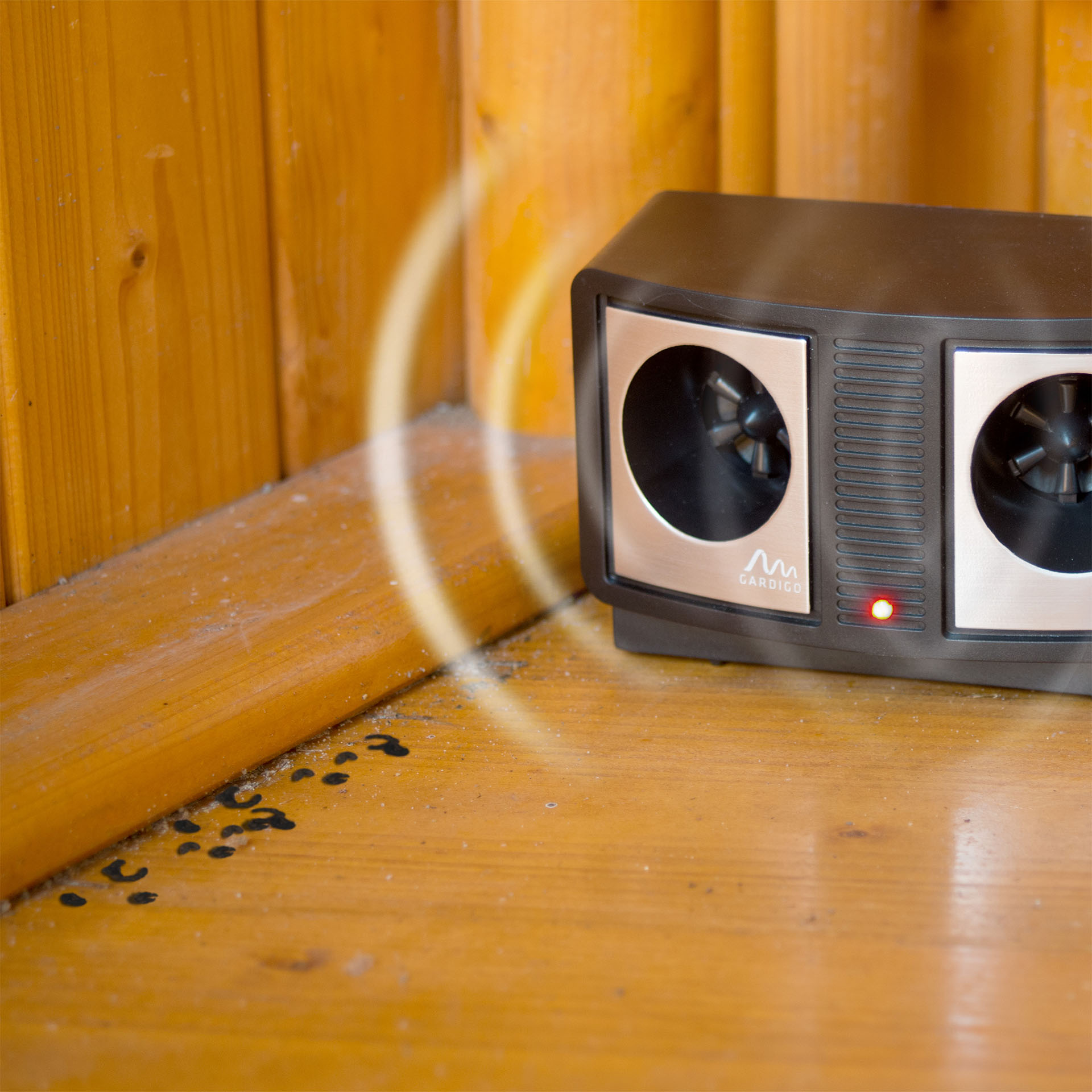 REPELENTE ULTRASÓNICO AFASTA RASTEJANTES 250M2