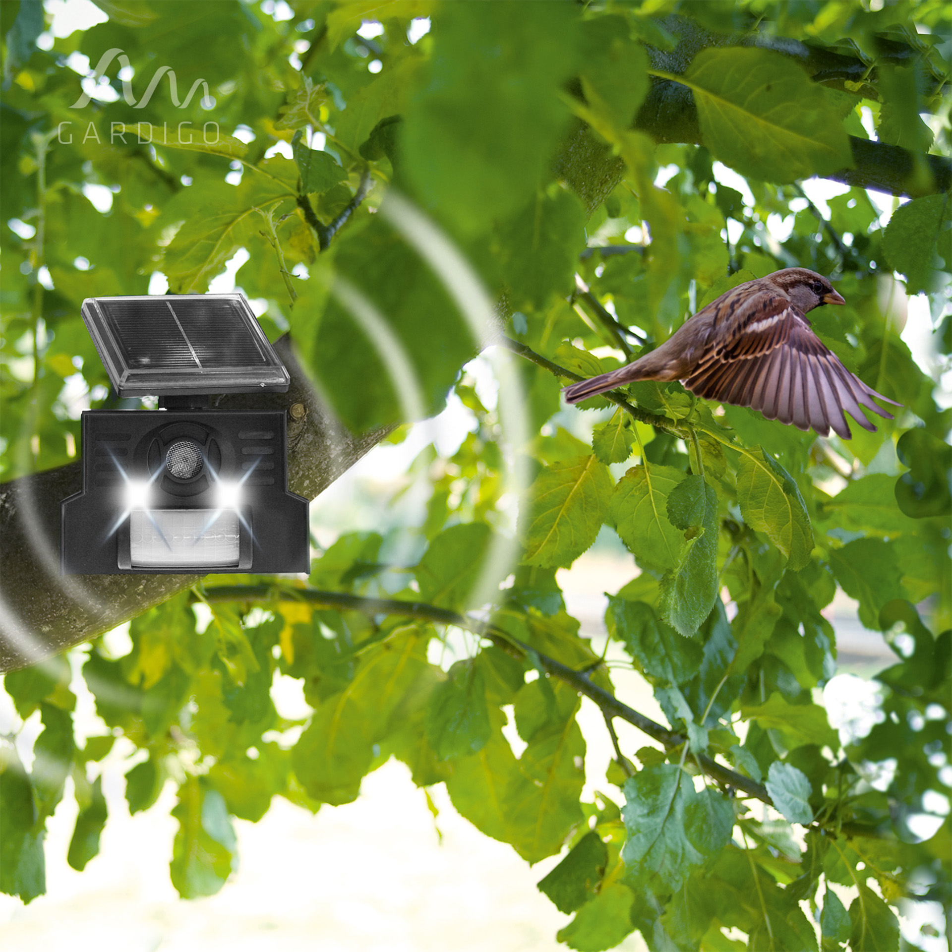 REPELENTE SOLAR PARA PÁSSAROS 7M