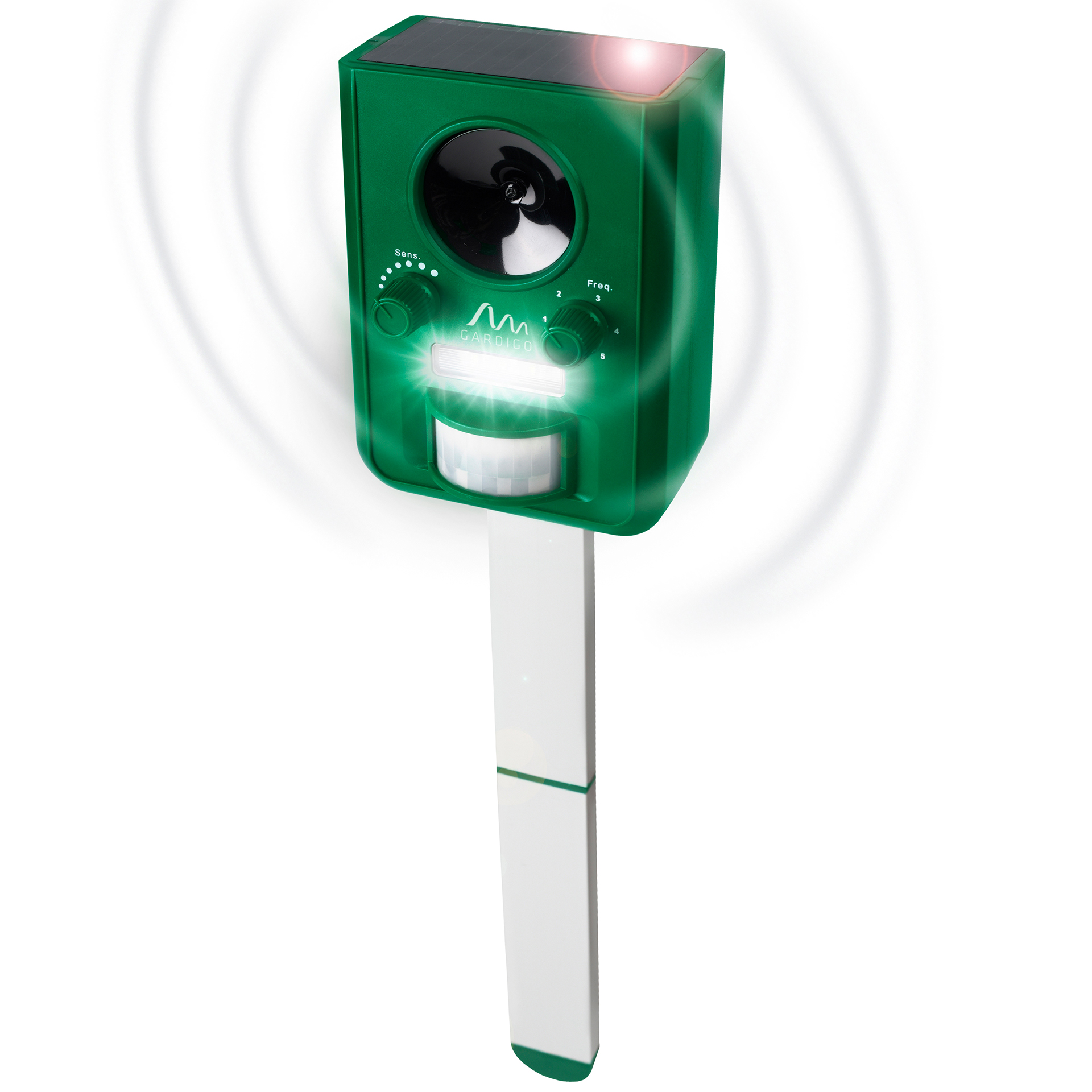 REPELENTE ULTRASONICO SOLAR PARA AFASTAR ANIMAIS 1