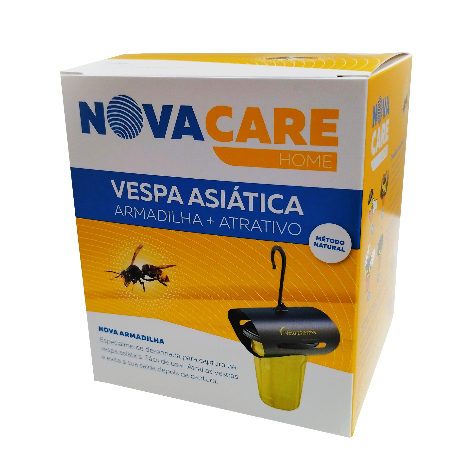 Armadilha Para Vespa Asiática + Atrativo NOVACARE