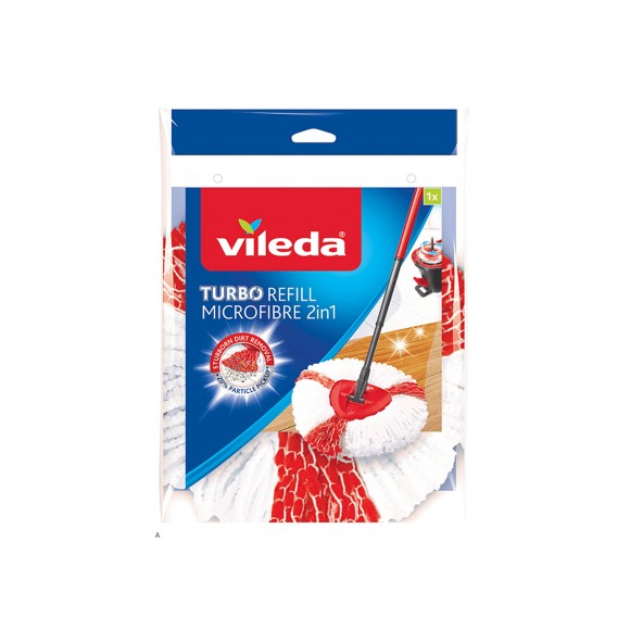 RECARGA ESFREGONA ROTATIVA TURBO 2EM1