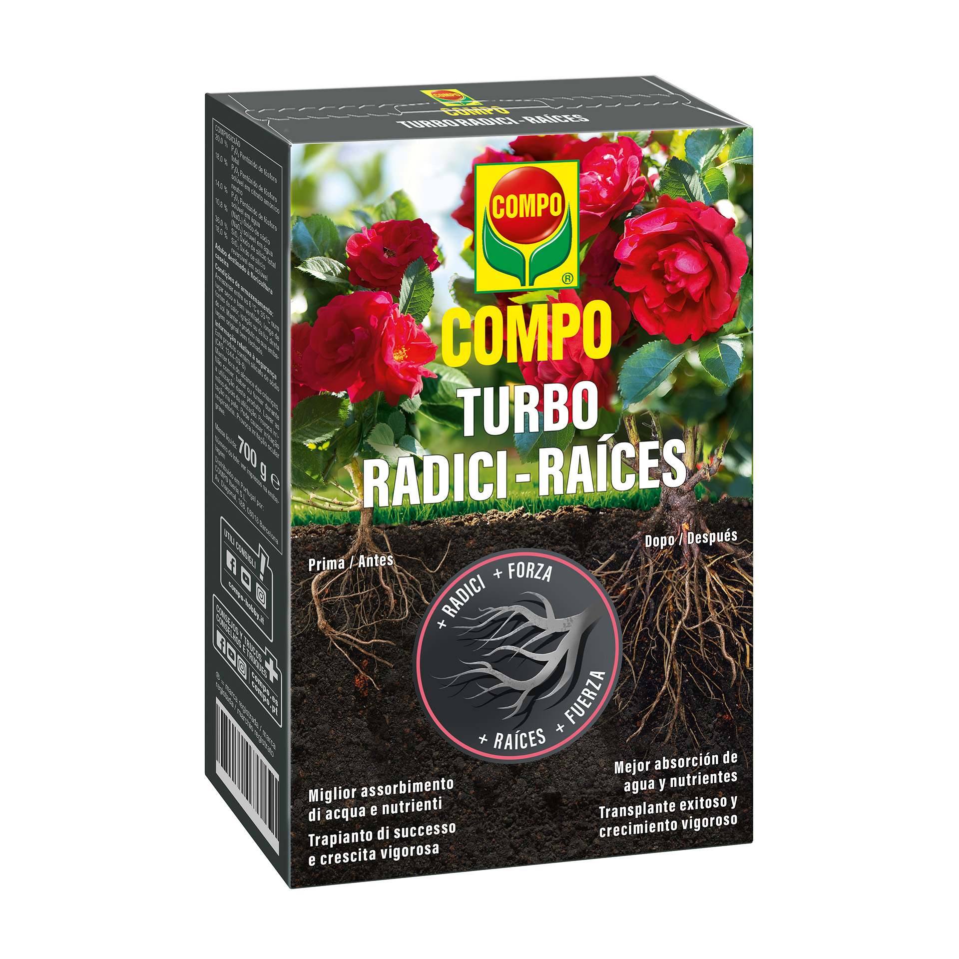 Estimulador Raízes Agrosil 700 G COMPO