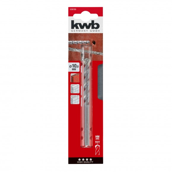 Broca para pedra 10.0MM KWB