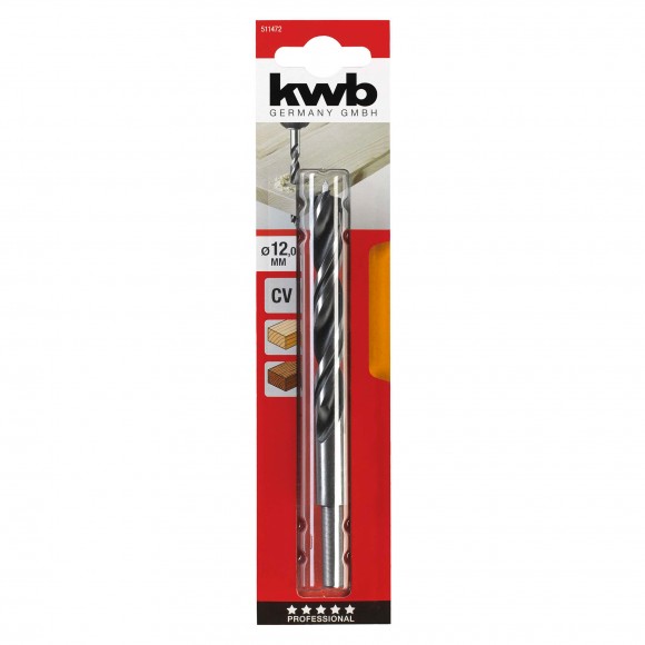 Broca para madeira 12.0MM KWB