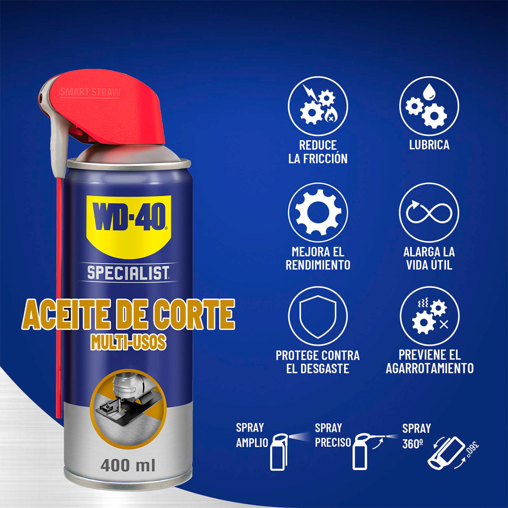 Oleo de Corte Multiusos 400ML WD-40