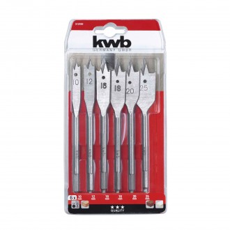 Kit 6 Brocas Pala Sortidas KWB