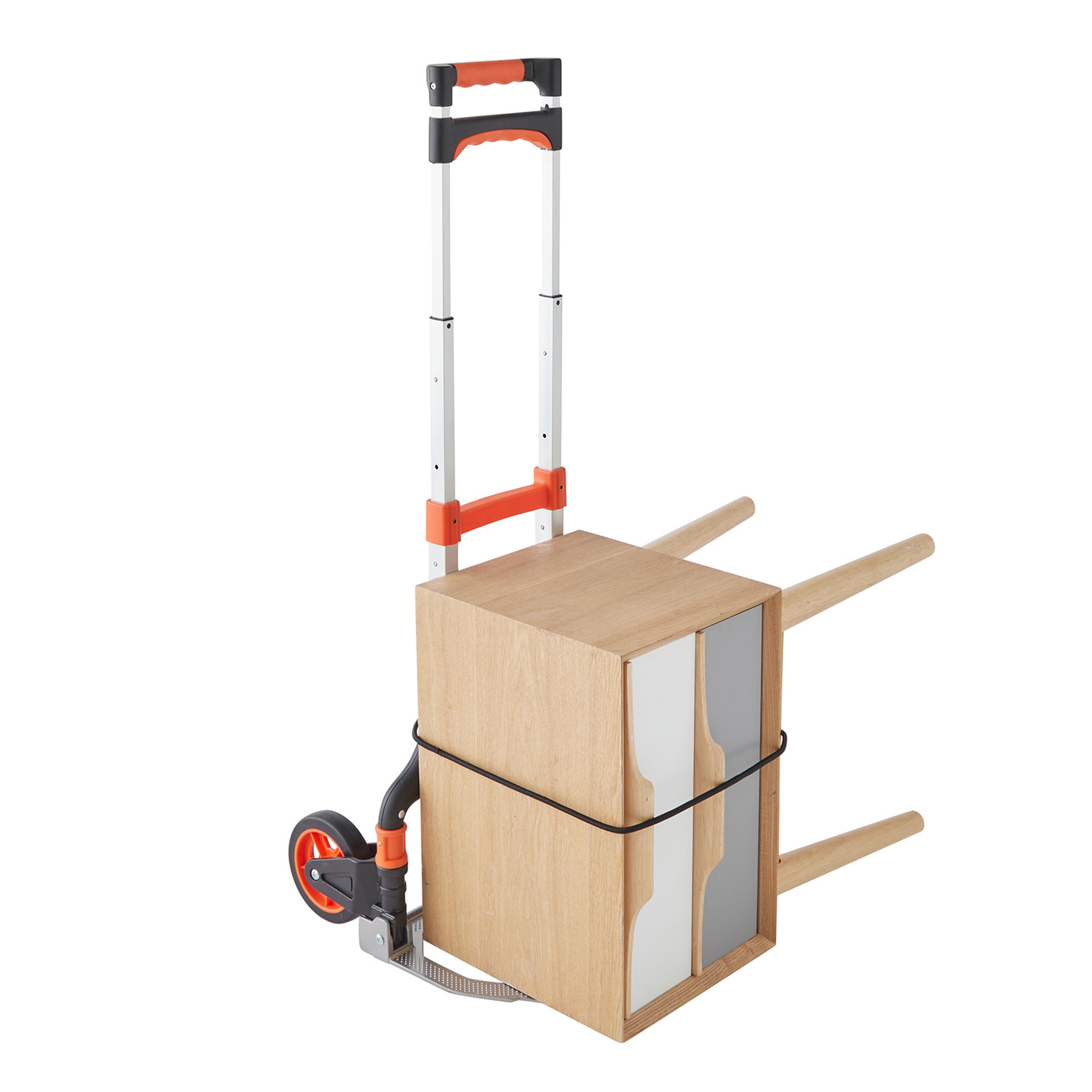 Carrinho Manual Dobrável Suporta 60KG