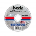 Disco corte Inox 115X1 eco KWB Disco corte Inox 115X1 eco KWB