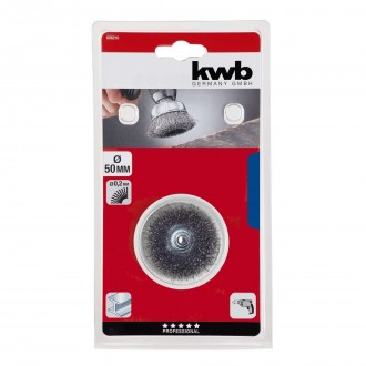 Escova Copa HSS fino 50 MM KWB