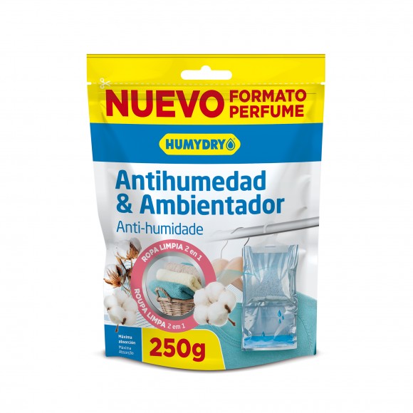 CABIDE ANTI-HMIDADE ROUPA LIMPA 250 G