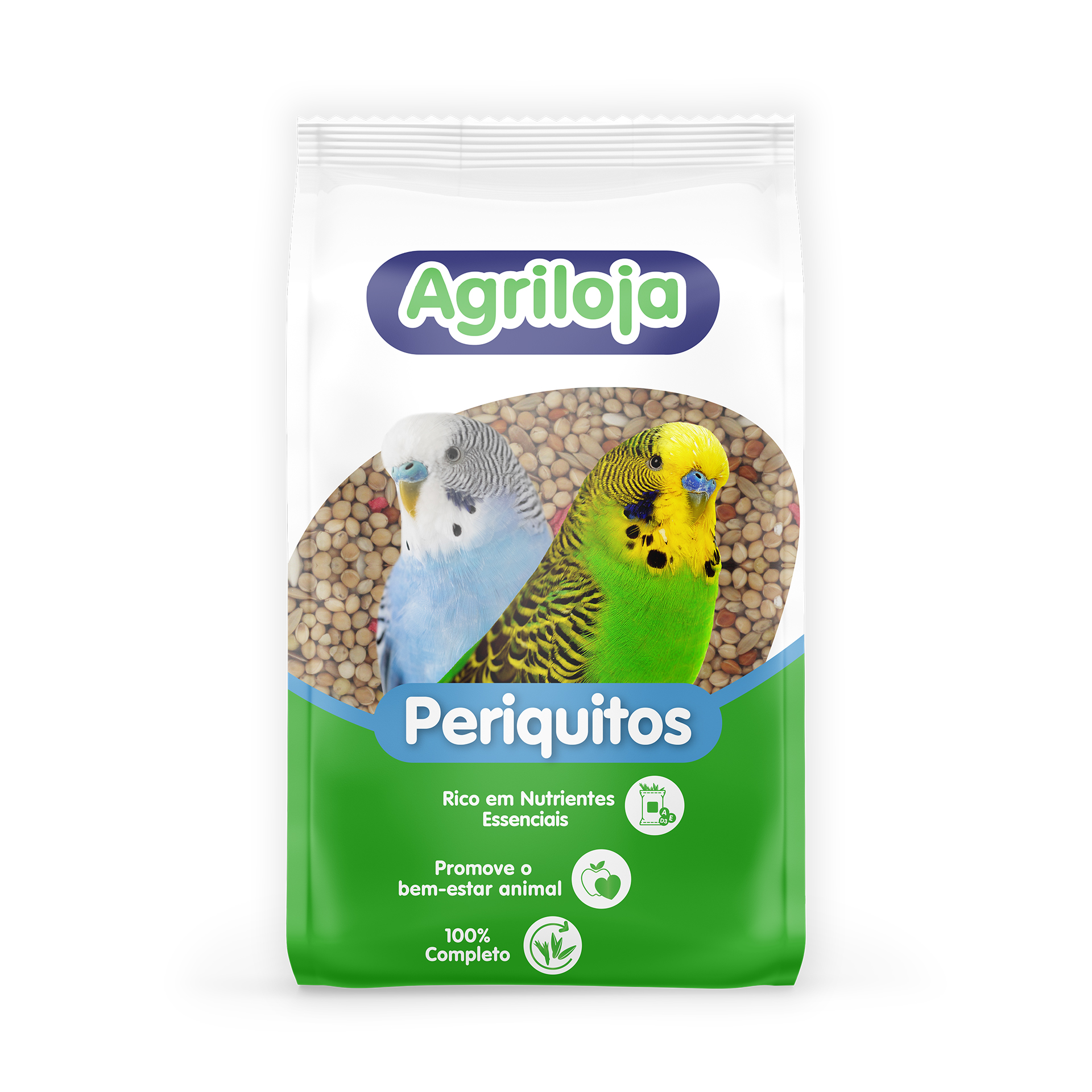 Mistura P/Periquito 1 KG  AGRILOJA