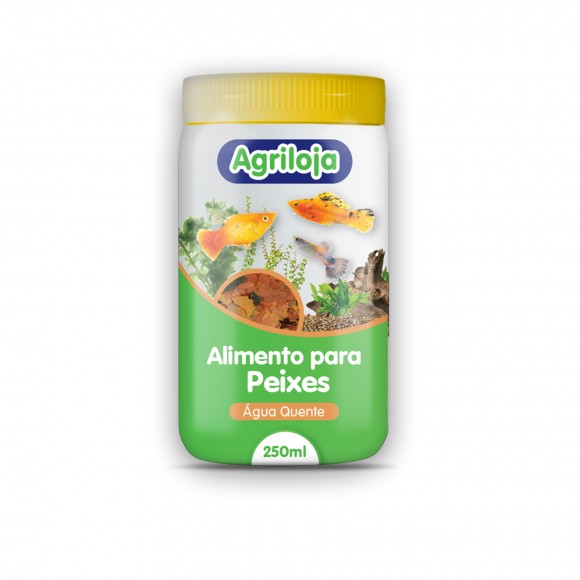 ALIMENTO P/PEIXE GUA QUENTE 250 ML