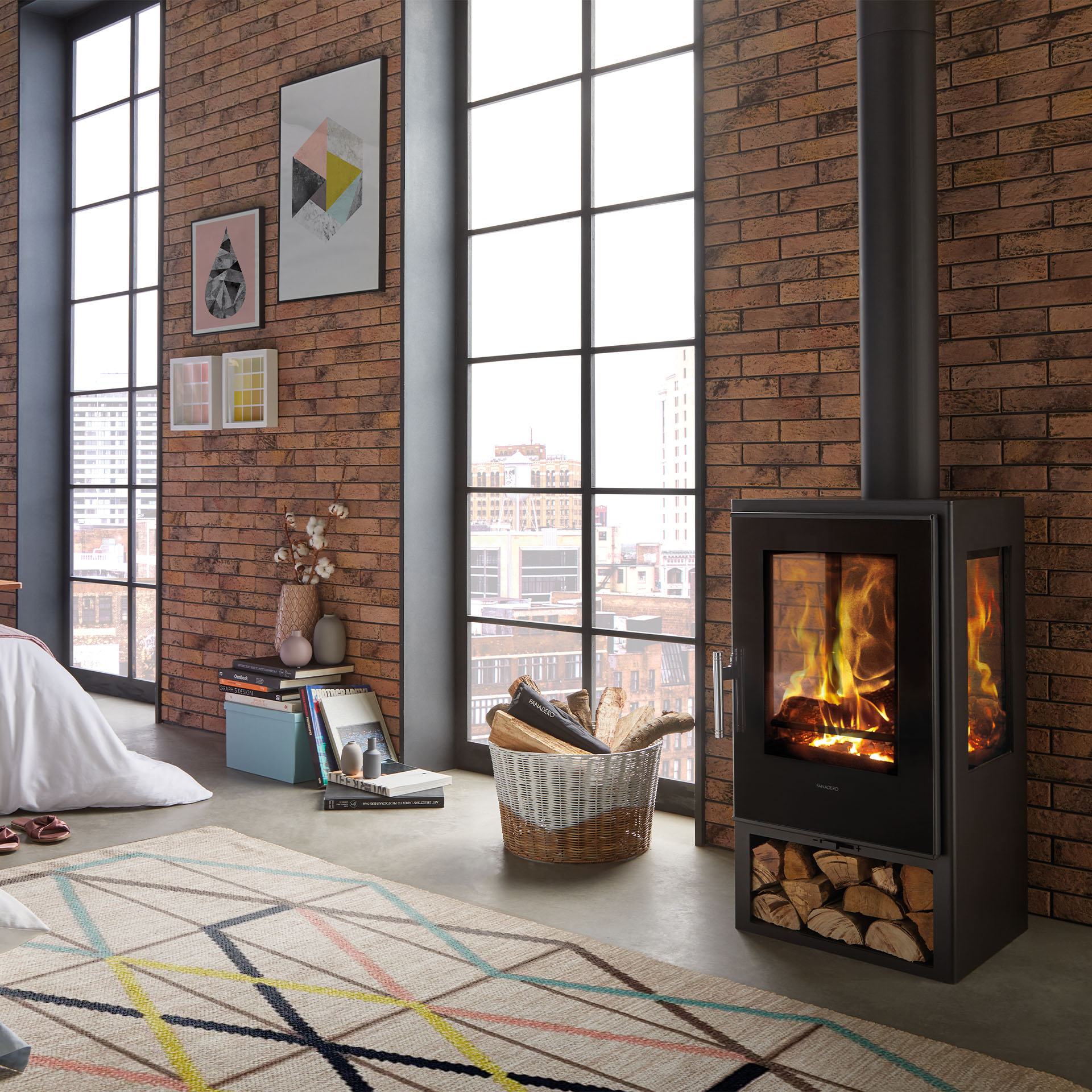 Salamandra lenha Condor 3V PANADERO