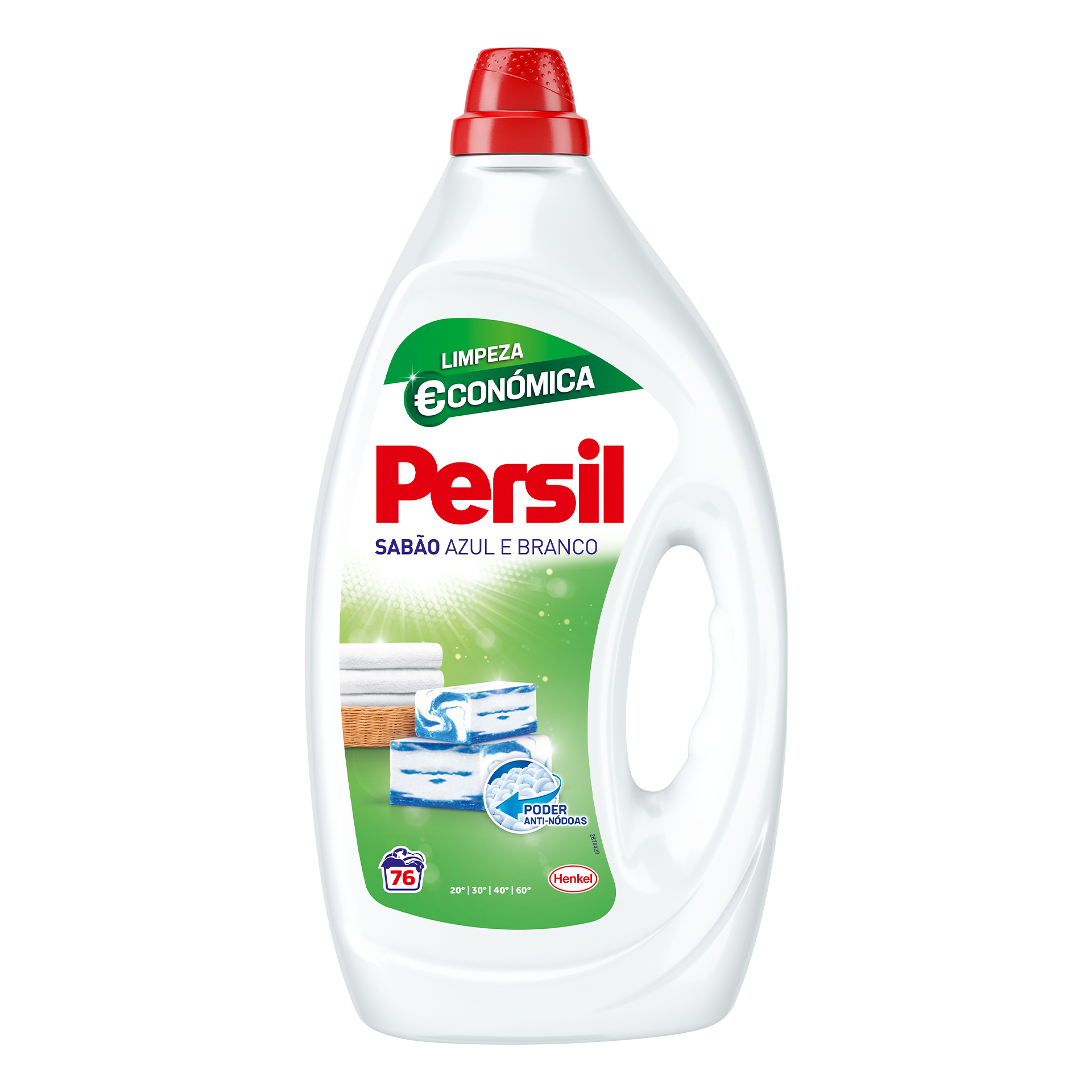 Detergente Líquido Roupa Sabão 76 Doses PERSIL