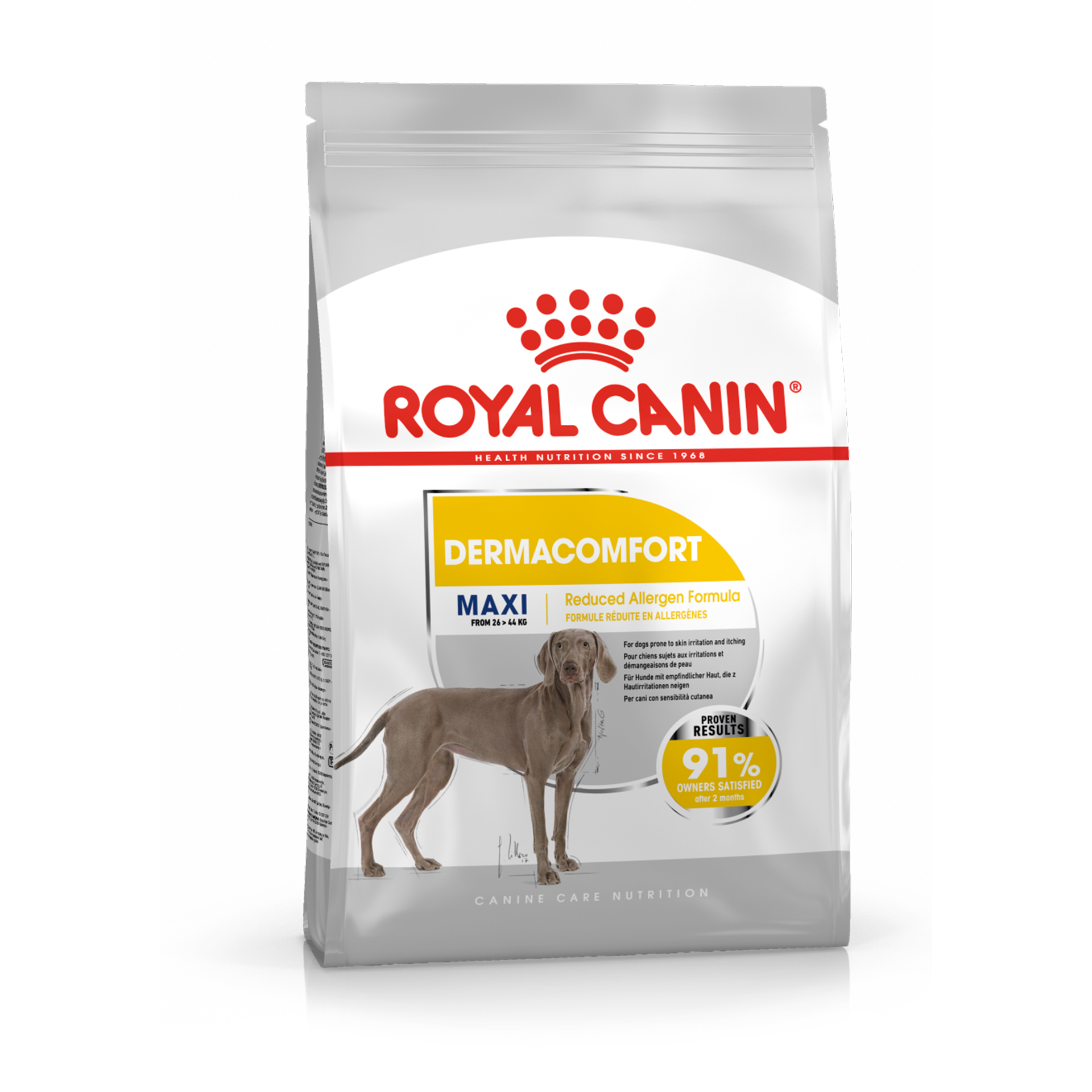 Alim Sc Cão Dermaconf Max Adult 12 KG ROYAL CANIN