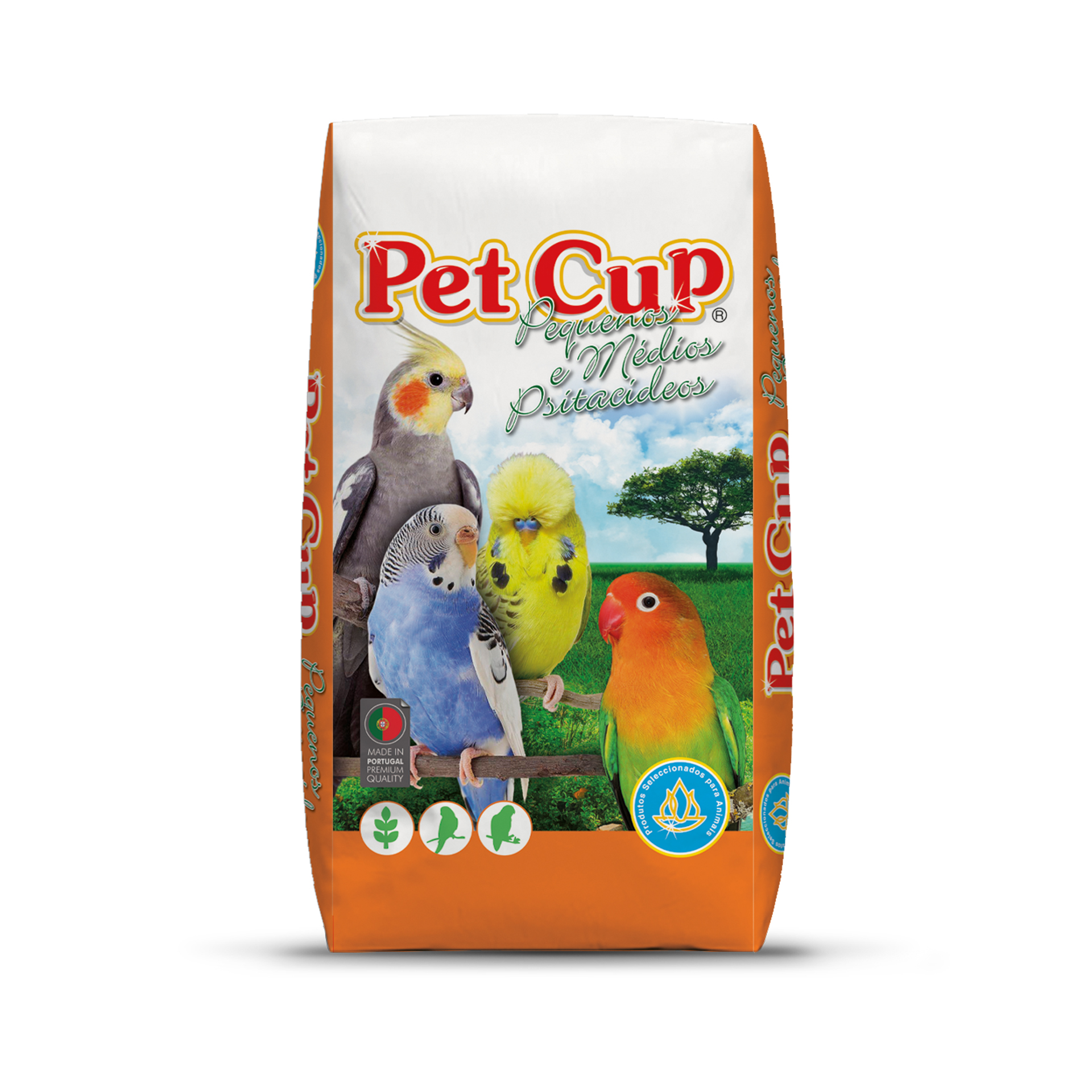 Alimento para Psitacideo Premium PET CUP 20KG