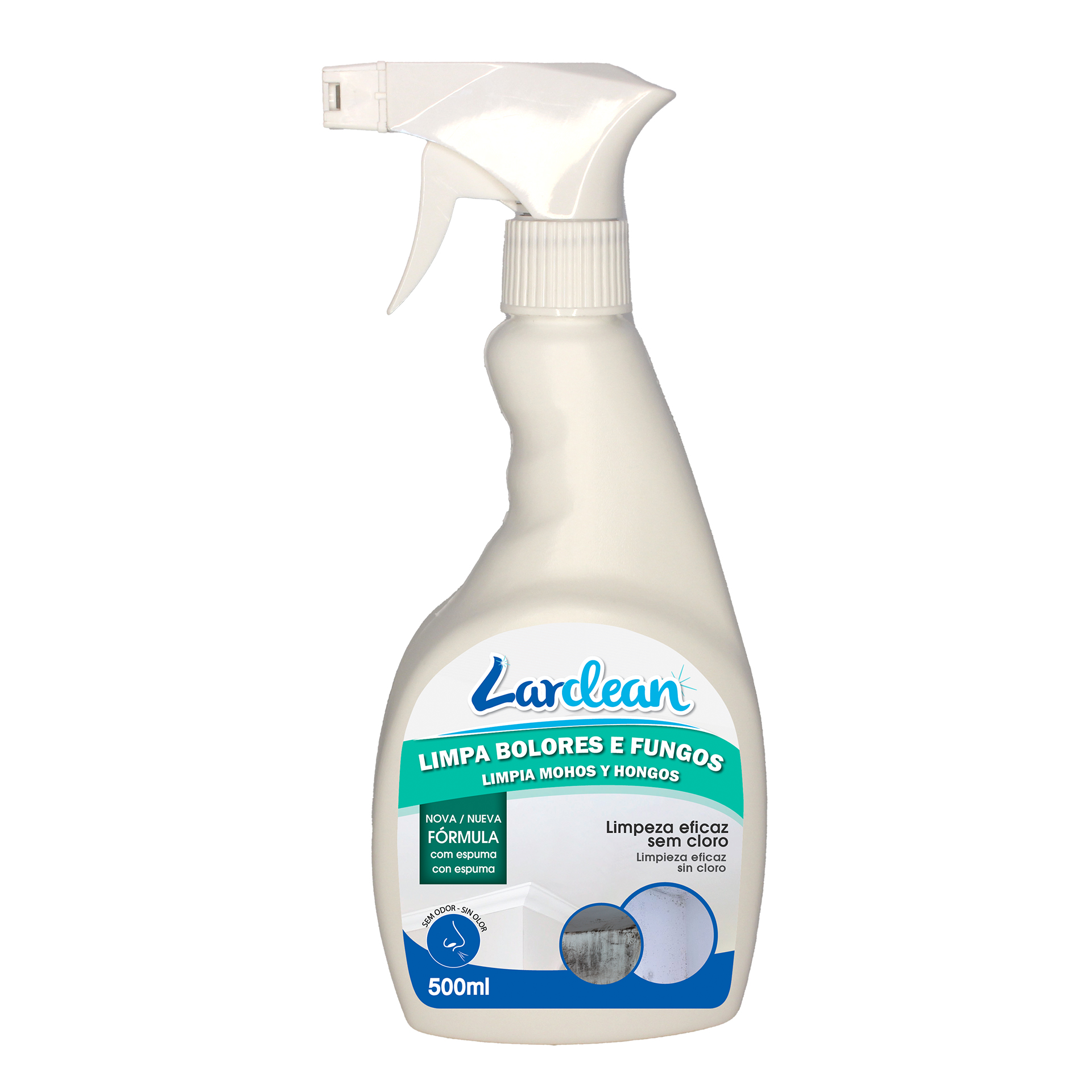 Spray Limpa Bolor/Fungos 500 ML LARCLEAN
