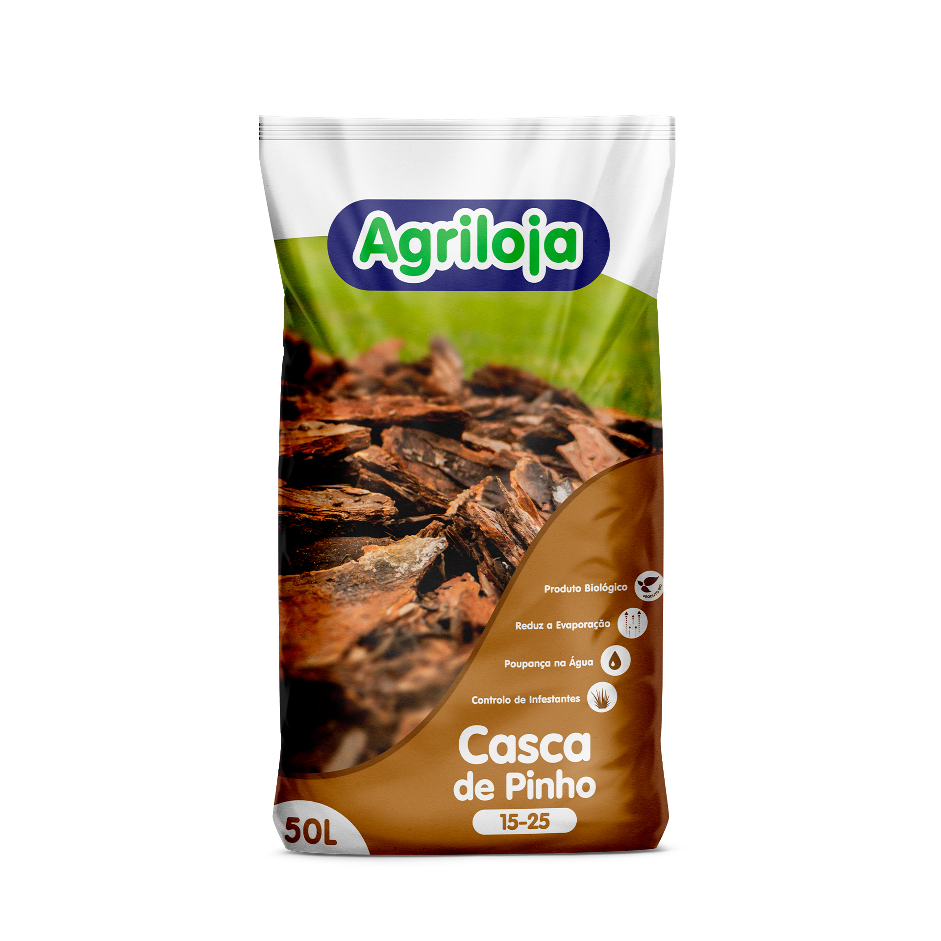 Casca Pinho 15-25 50 L AGRILOJA