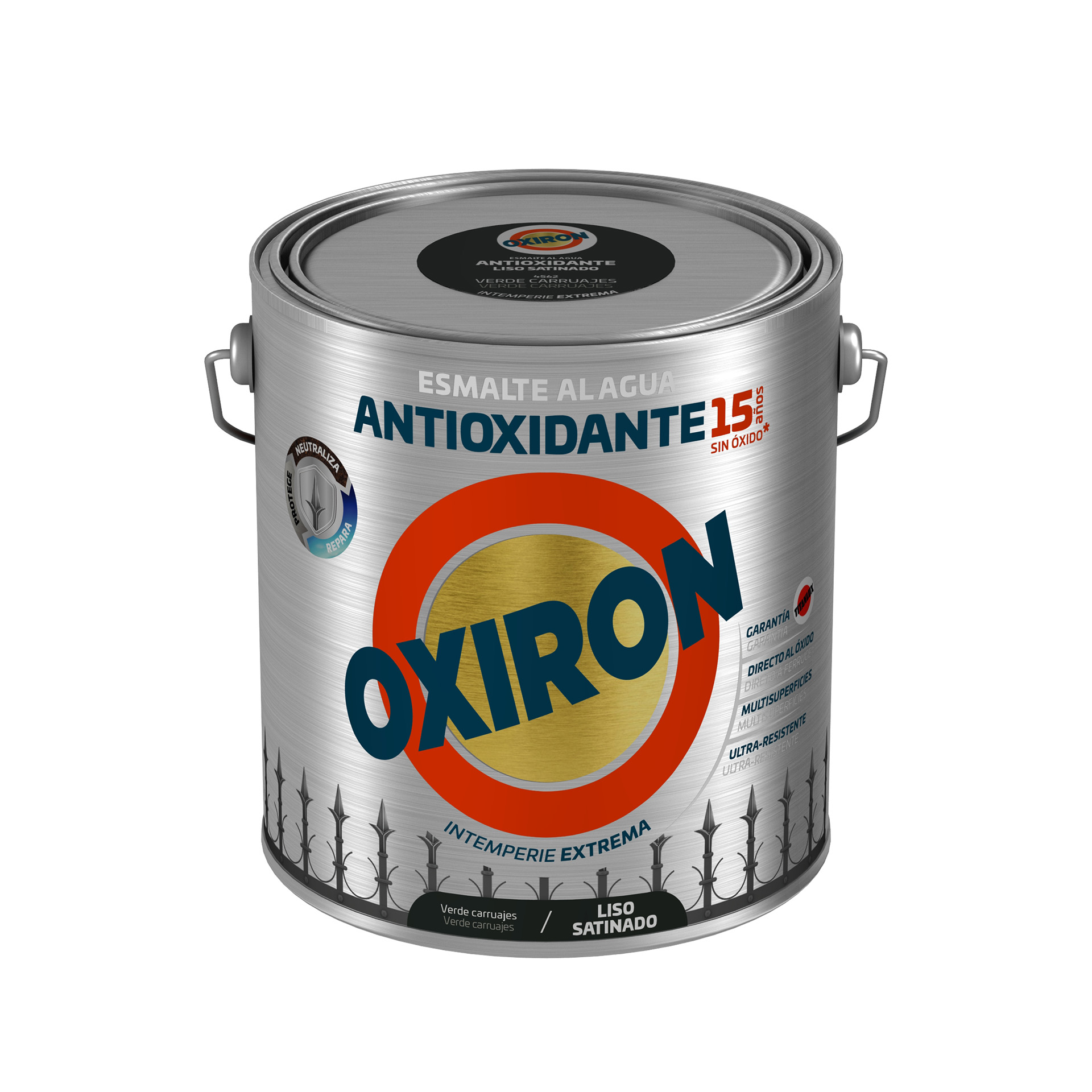Esmalte direto ferr liso sat vrd carry 2,5L OXIRON
