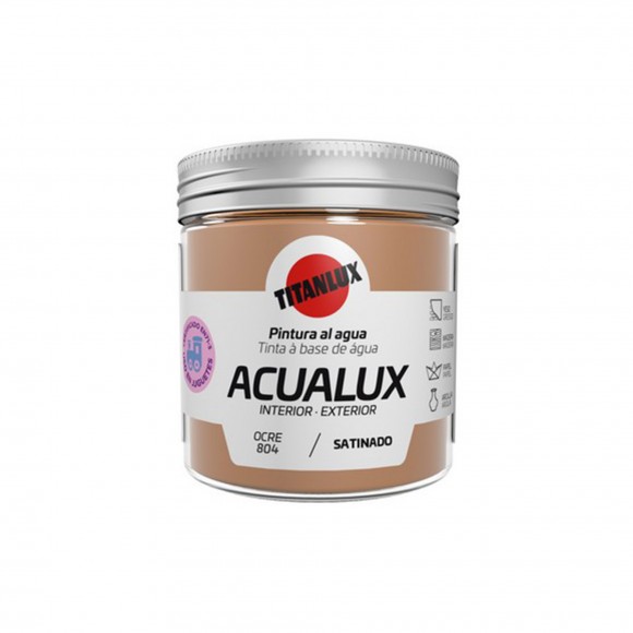 Esmalte Multisuperficies Satinado Acualux 75ML