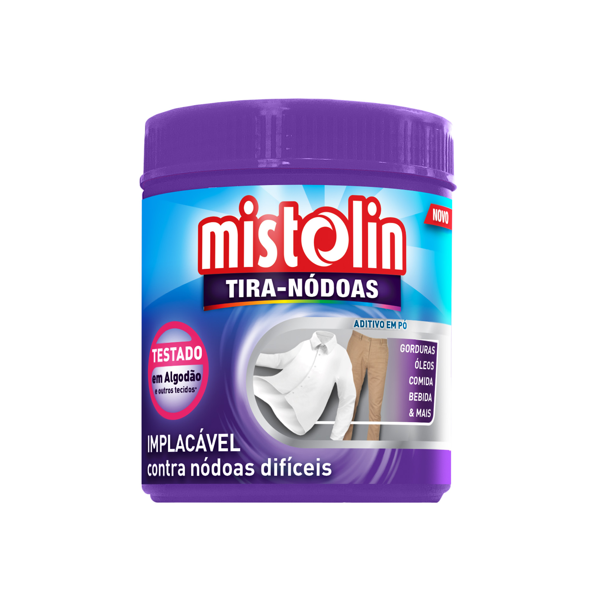 Pó Tira Nódoas 500 G MISTOLIN