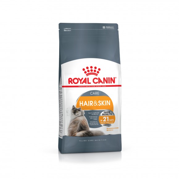 Alimento Gato Hair & Skin 4 KG ROYAL CANIN