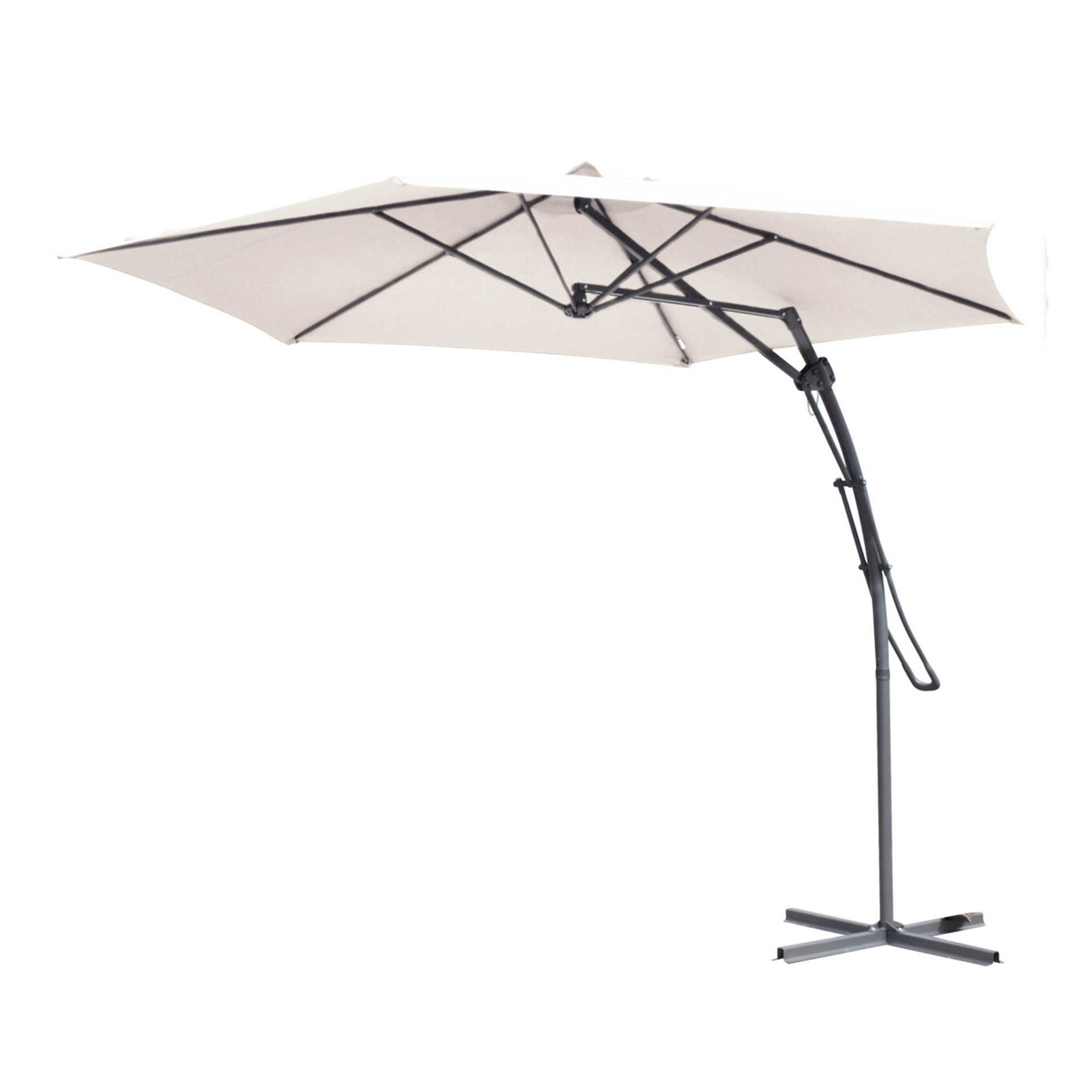 Chapéu Alumínio Com Braço Beje 3 M PROGARDEN