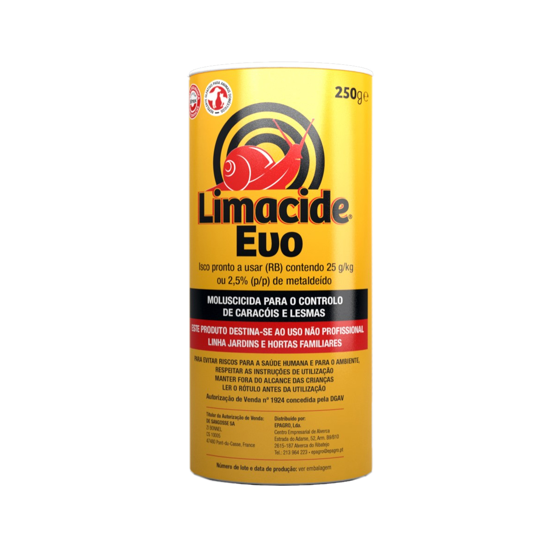 Moluscicida Evo 250 G LIMACIDE