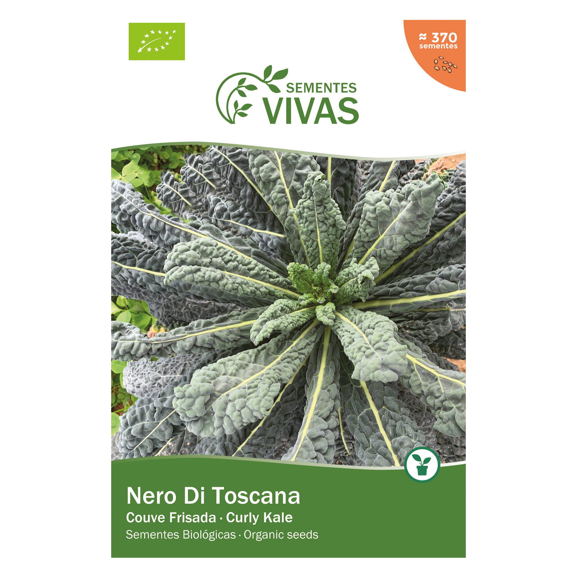 Couve Nero Di Toscana 1,2 G SEMENTES VIVAS