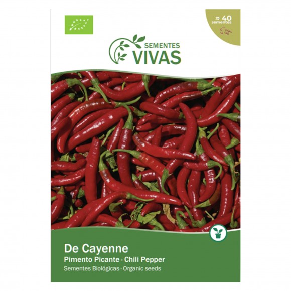 Pimento De Cayenne 0,3 G SEMENTES VIVAS