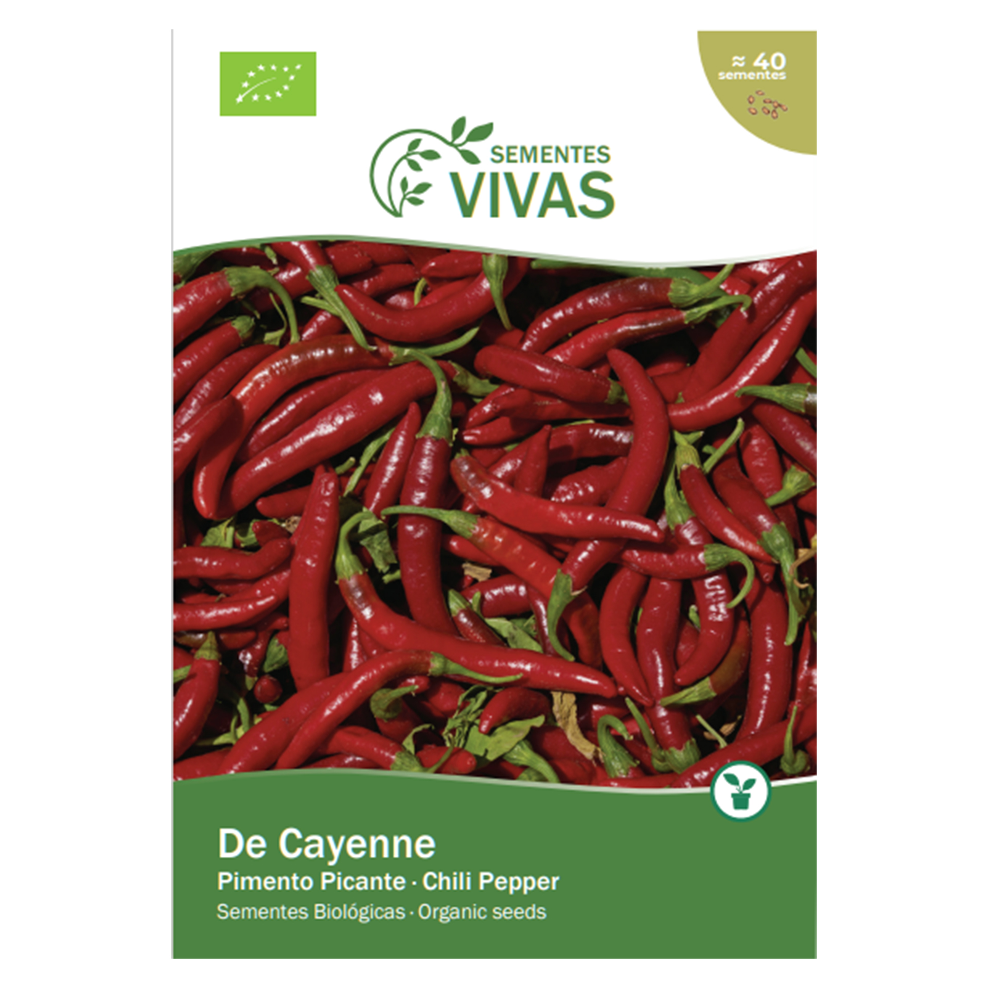 Pimento De Cayenne 0,3 G SEMENTES VIVAS