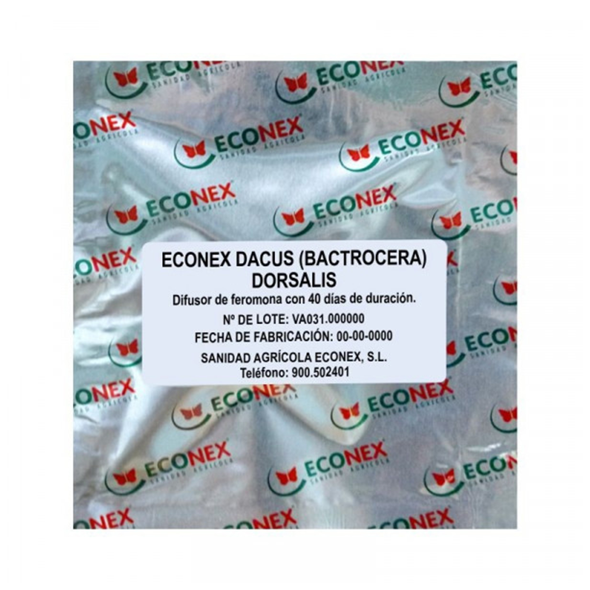 Feromona Dacus Dorsalis 40 días ECONEX