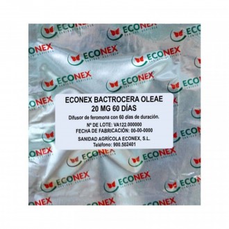 FEROMONA BACTROCERA OLEAE 20MG 60DAS