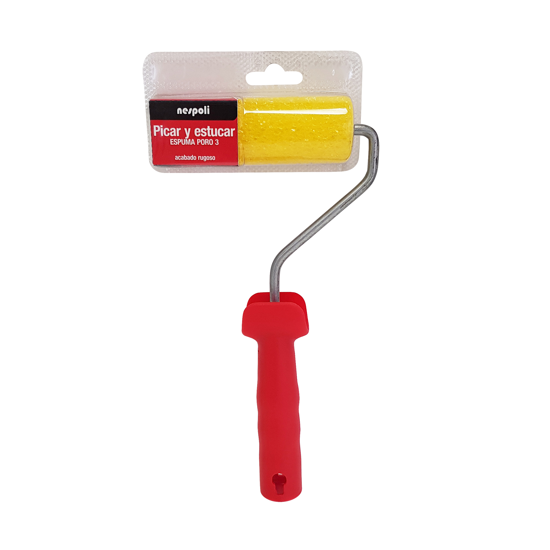 Mini-rolo espum poro 3 estucar