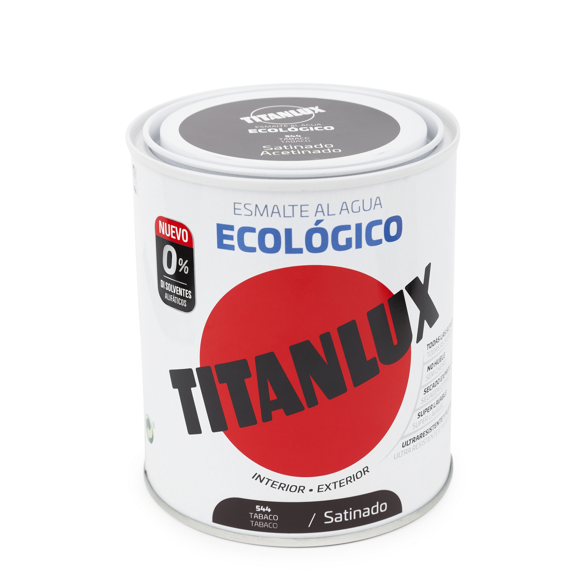 Esmalte ecológico sat cast escuro 750ML TITANLUX