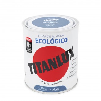 Esmalte ecolgico sat cinza carvo 750ML TITANLUX