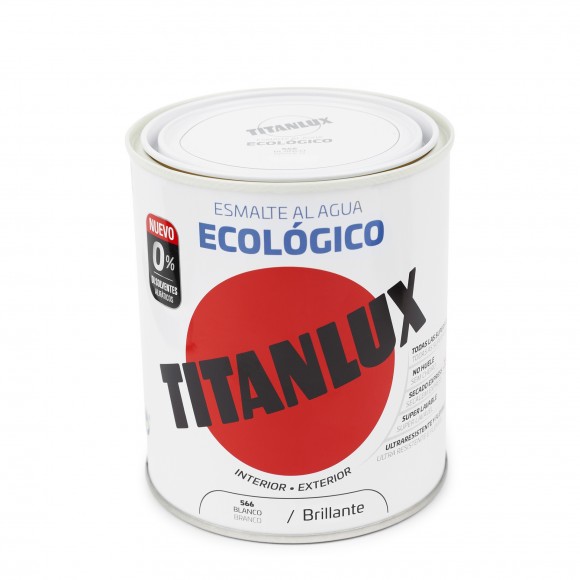 Esmalte ecolgico brilhante branco 750ML TITANLUX