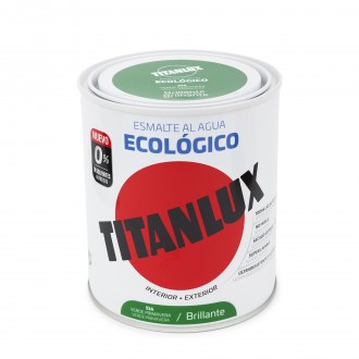 Esmalte ecolgico brilh verde prim 750ML TITANLUX